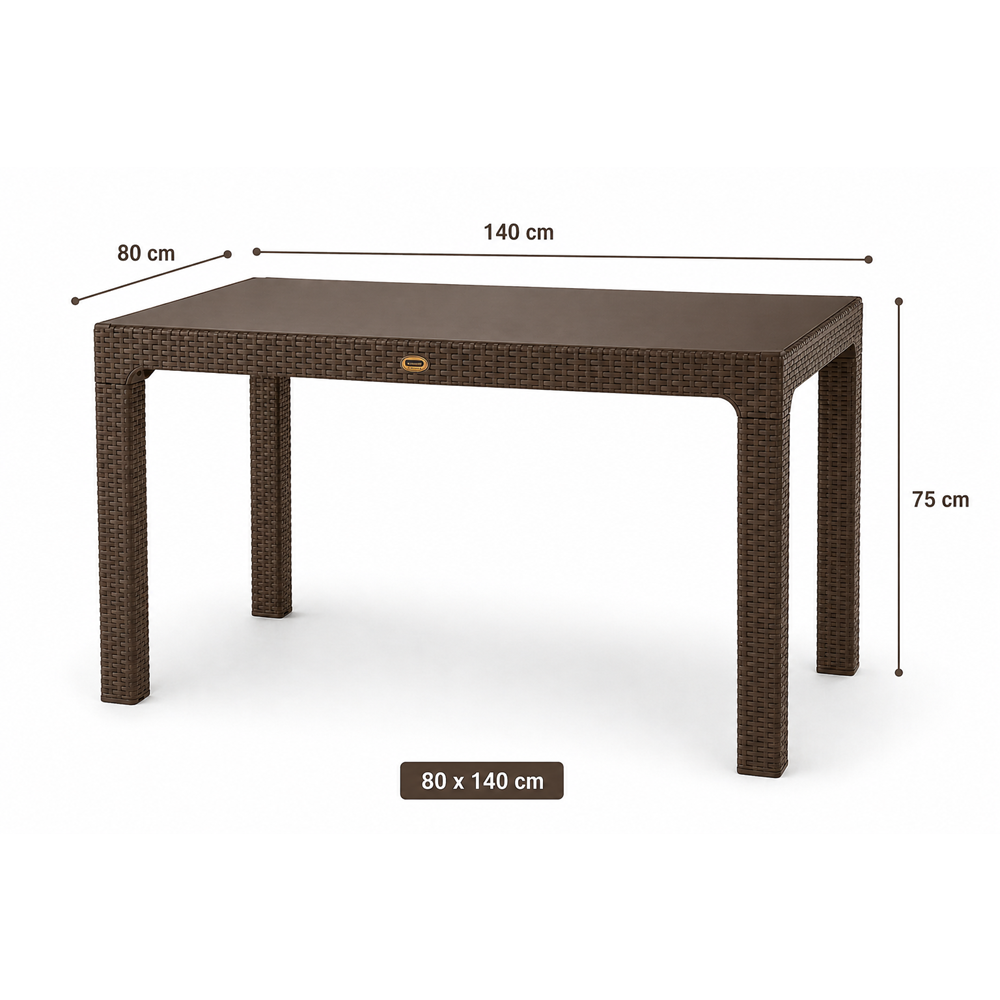 80*140 CAMLI RATTAN MASA