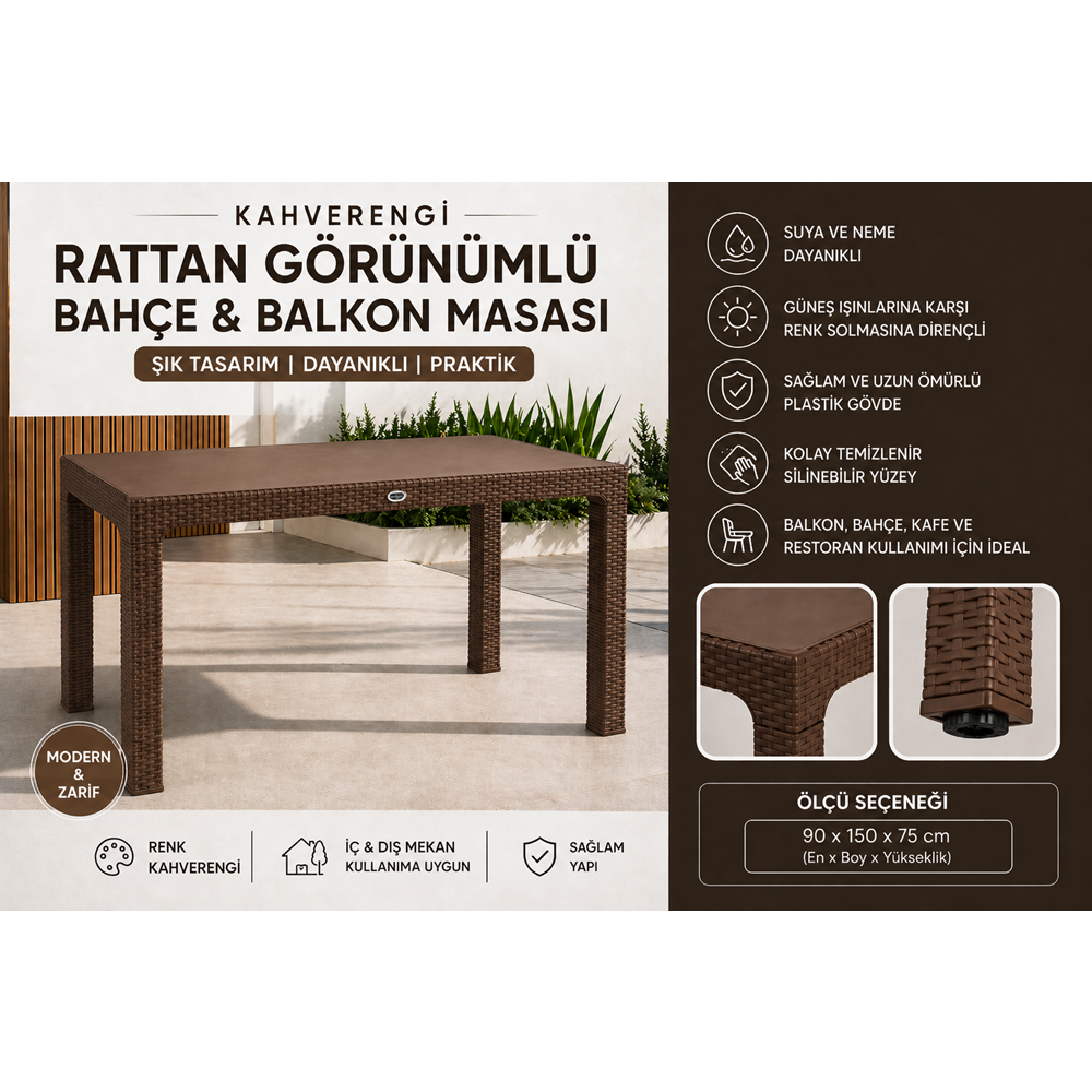 90*150 CAMLI RATTAN MASA