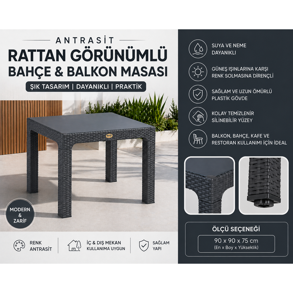 90*90 CAMLI RATTAN MASA