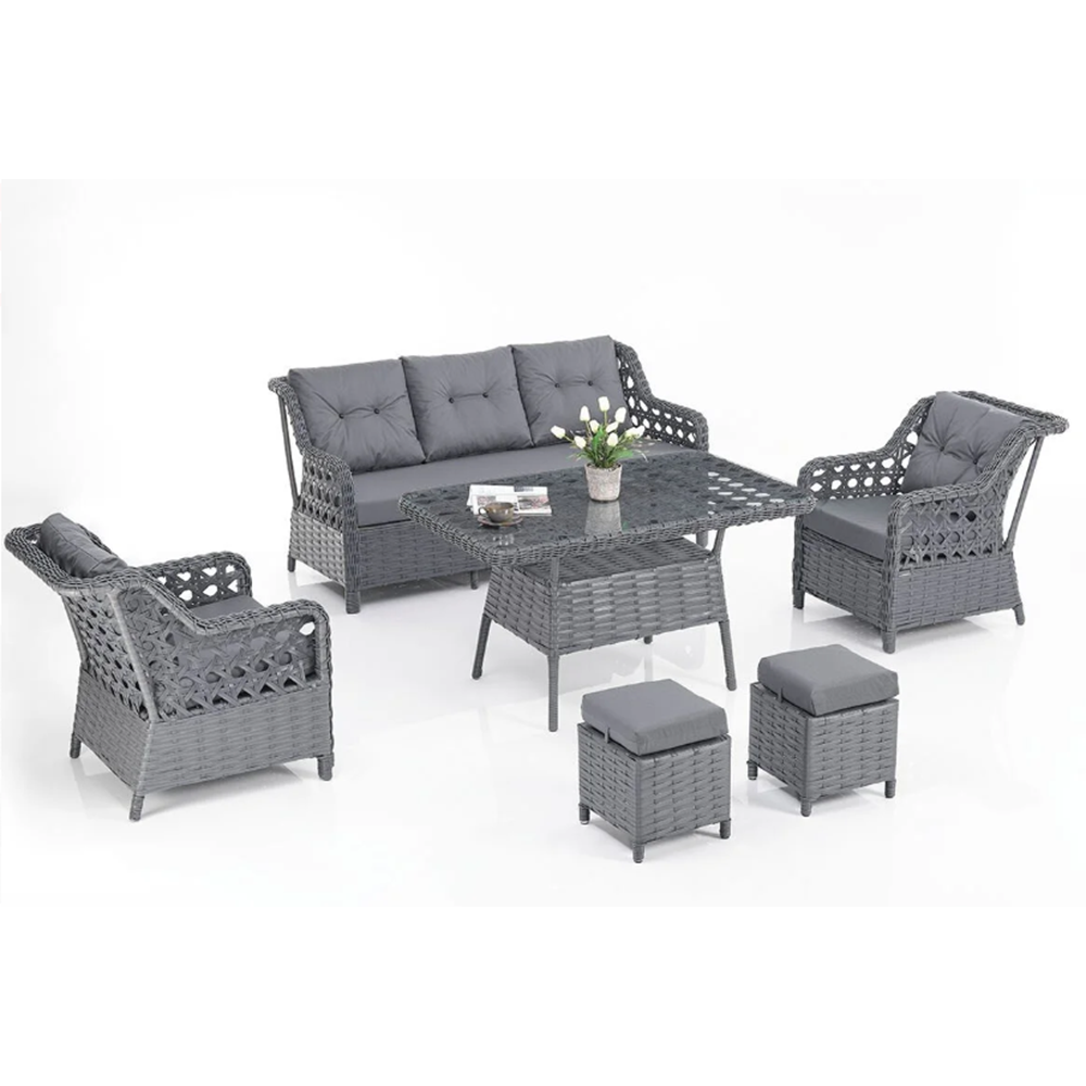 RATTAN ÖRME 3 ' LÜ BAHÇE TAKIMI