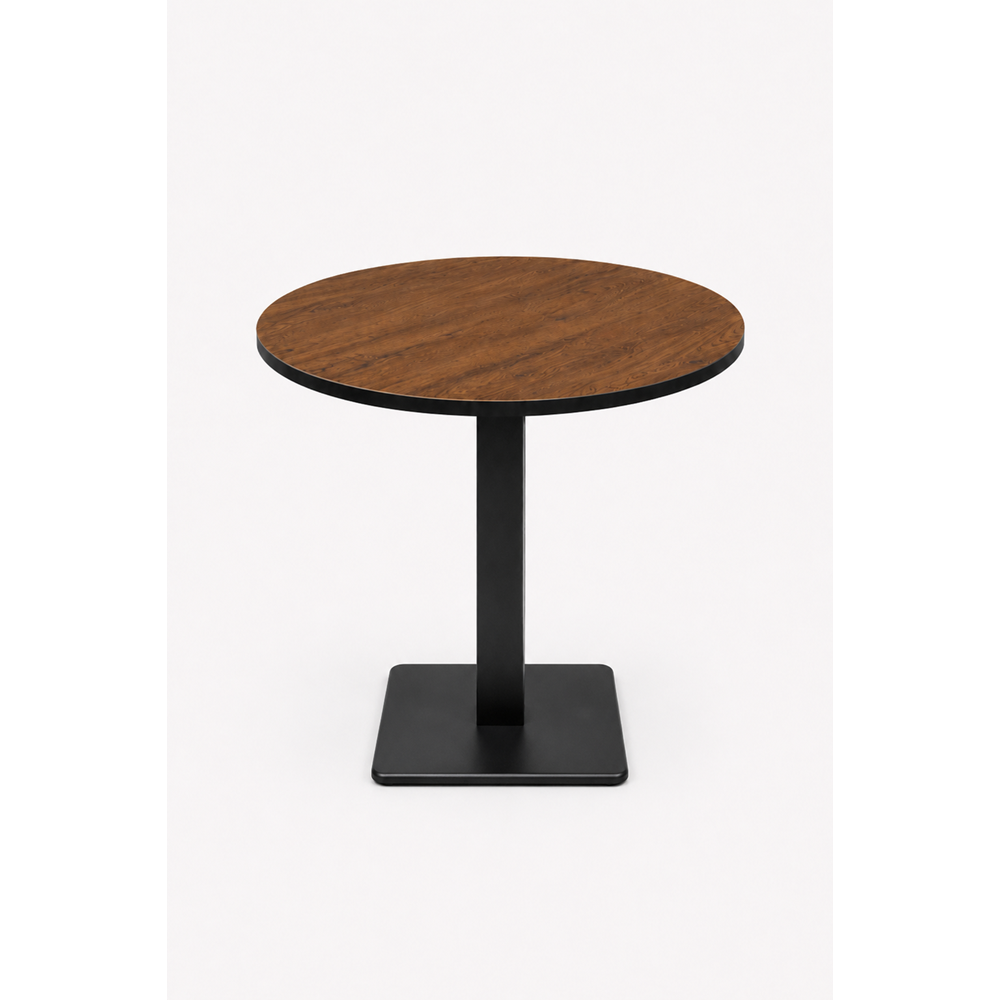 MODERN ÇAM YUVARLAK COMPACT MASA