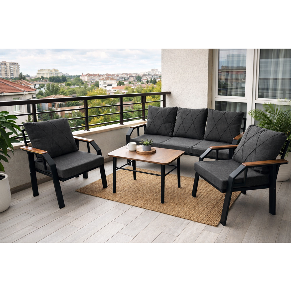 MİRAÇ 3 LÜ ÇAY SETİ