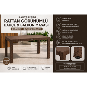 90*150 CAMLI RATTAN MASA