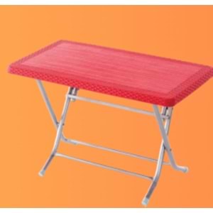 STARS 64*115 KATLANIR RATTAN MASA KIRMIZI