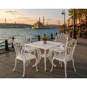 İSTANBUL 4 SANDALYELİ MASA TAKIMI