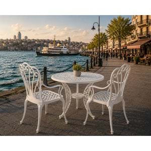 İSTANBUL 2 SANDALYELİ MASA TAKIMI