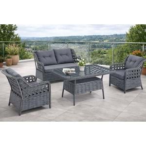 RATTAN ÖRME 2 ' Lİ BAHÇE TAKIMI