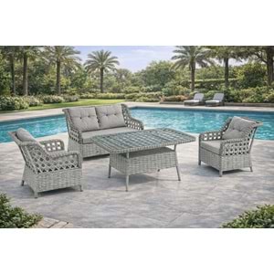 RATTAN ÖRME 2 ' Lİ BAHÇE TAKIMI