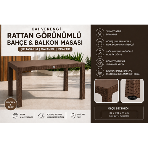 90*150 CAMLI RATTAN MASA