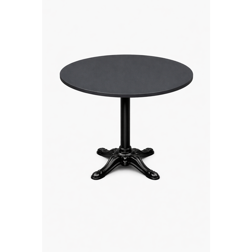 ANTRASİT YUVARLAK COMPACT MASA